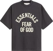 Fear of God Essentials Kids' '90s Campus Short Sleeve Logo Graphic T-Shirt