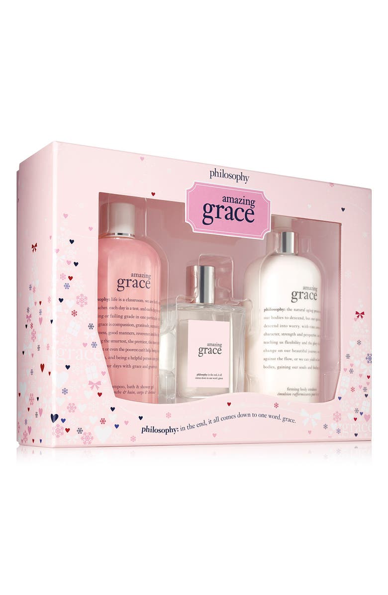 philosophy amazing grace large set, Main, color, 