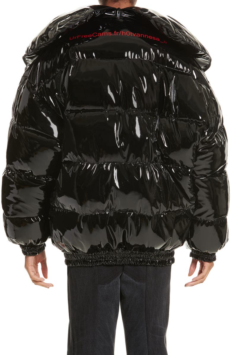 VETEMENTS Miss Webcam Puffer Jacket, Alternate, color, 