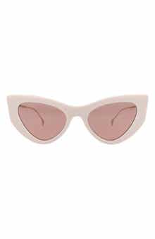 52mm Cat Eye Sunglasses