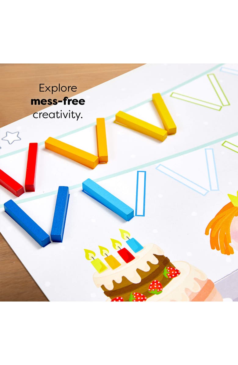 HABA Stabix Wooden Arranging and Matching Game Montessori Toy, Alternate, color, Multi