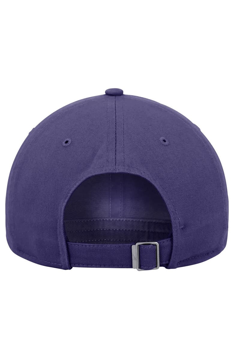Nike Men's Nike Purple TCU Horned Frogs 2025 On-Field Club Adjustable Hat, Alternate, color, Purple