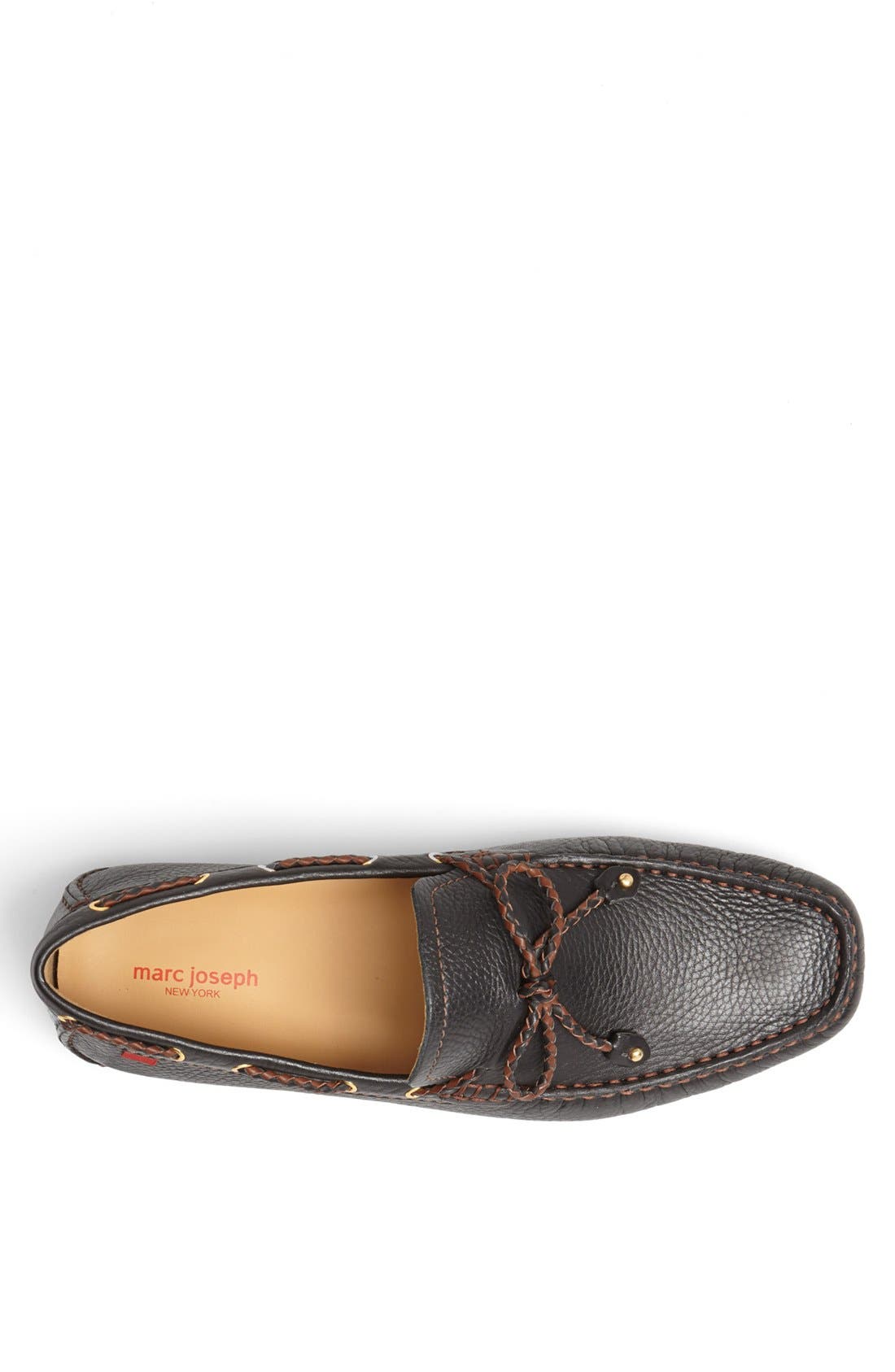 'Cypress Hill' Driving Shoe, Alternate, color, BLACK LEATHER