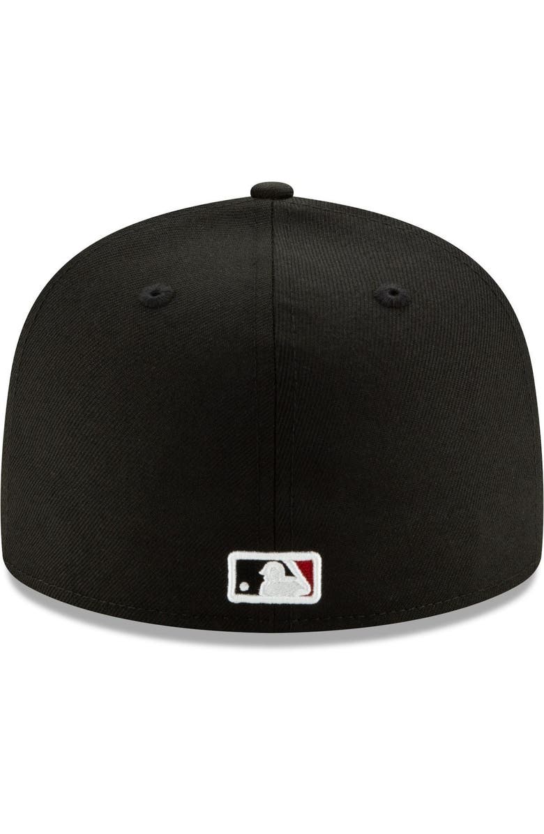 New Era Men's New Era Arizona Diamondbacks Black On-Field Authentic Collection 59FIFTY Fitted Hat, Alternate, color, 