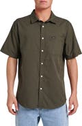 Quiksilver Shoreline Short Sleeve Button-Up Shirt