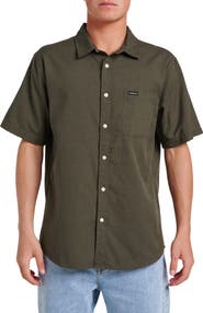 Quiksilver Shoreline Short Sleeve Button-Up Shirt