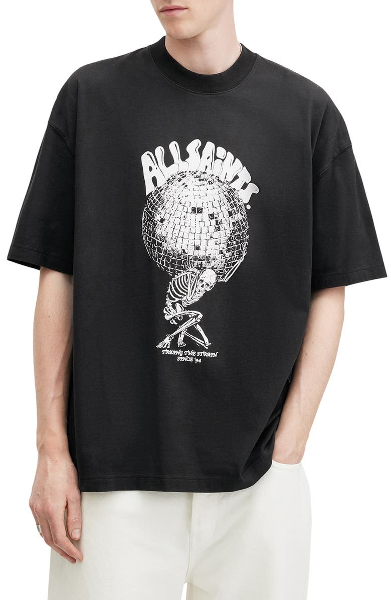 AllSaints Burden Graphic T-Shirt, Main, color, 