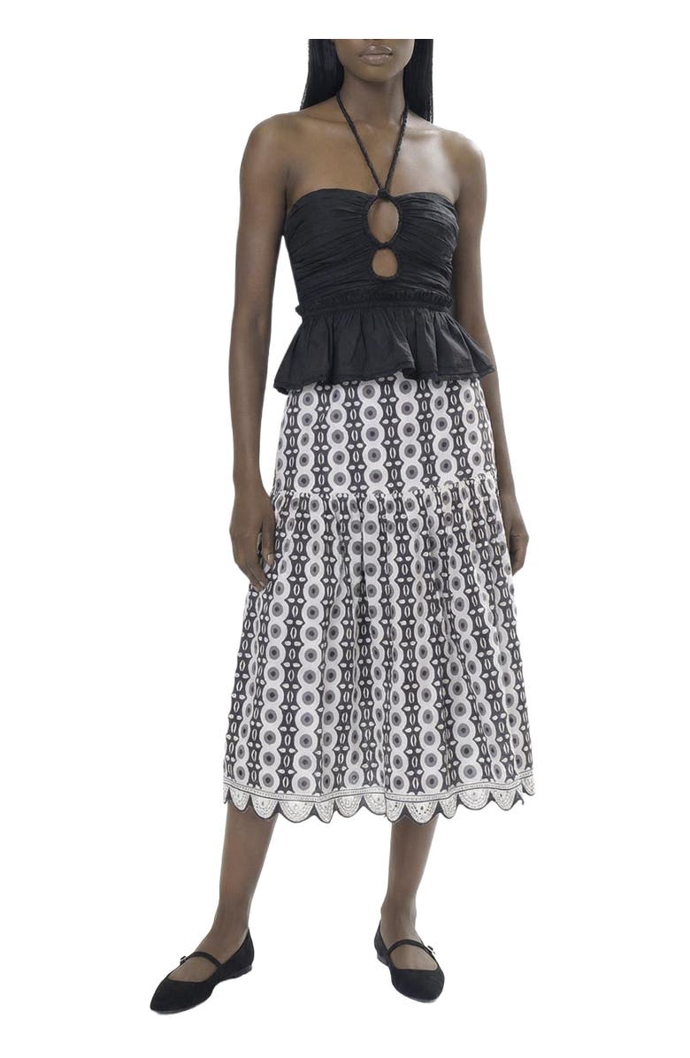 AREA STARS Riya Skirt, Alternate, color, Circle Print