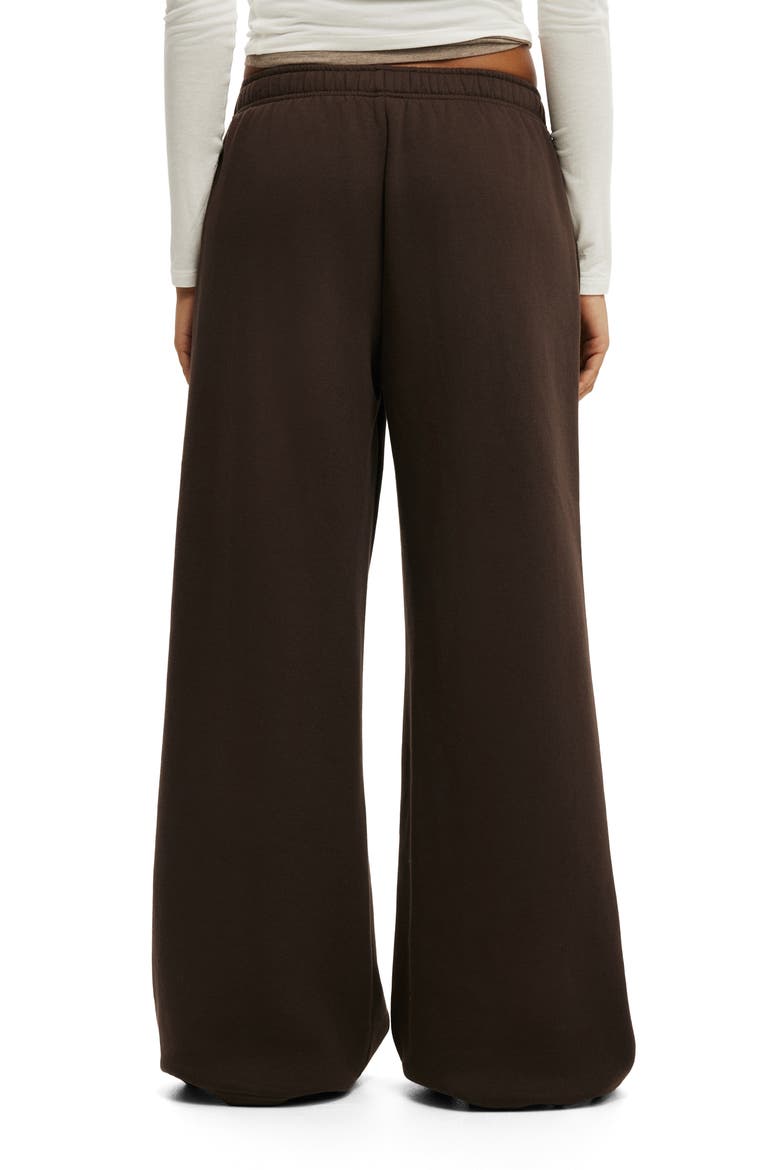 Women's Baggy Sweatpant, Alternate, color, Dark Oak