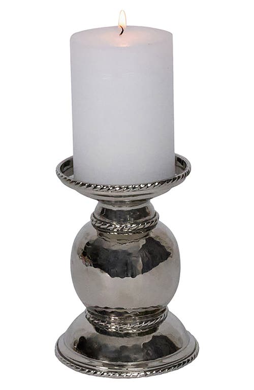 Juliska Graham 5-inch Candleholder In Silver