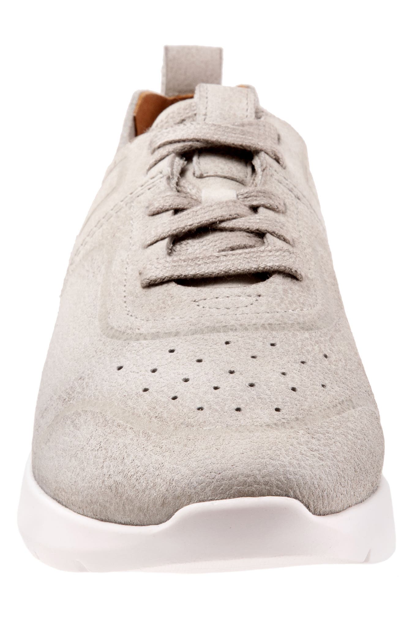 SoftWalk<sup>®</sup> Stella Sneaker, Alternate, color, Light Grey Nubuck