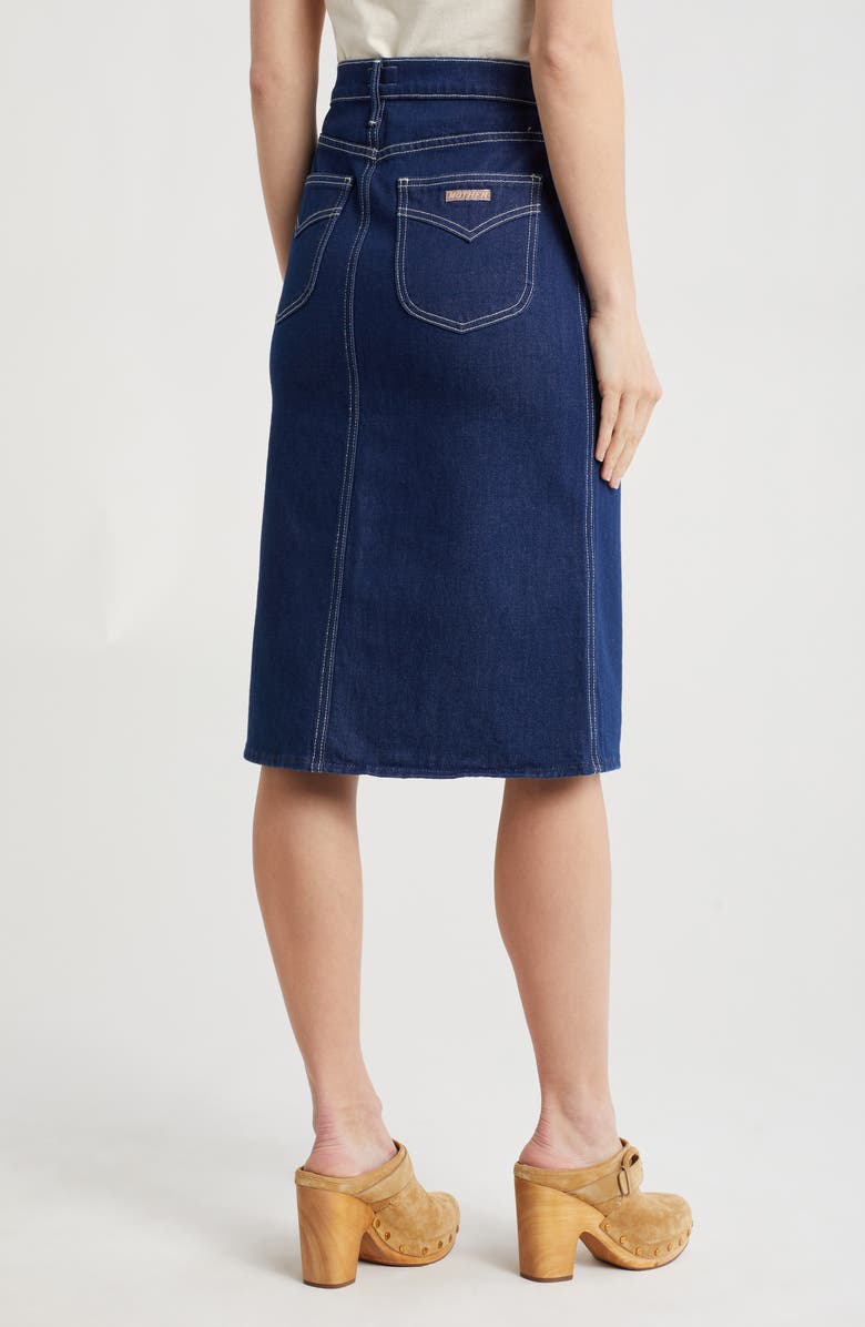 MOTHER The Country Swooner A-Line Midi Skirt, Alternate, color, Ooh La La