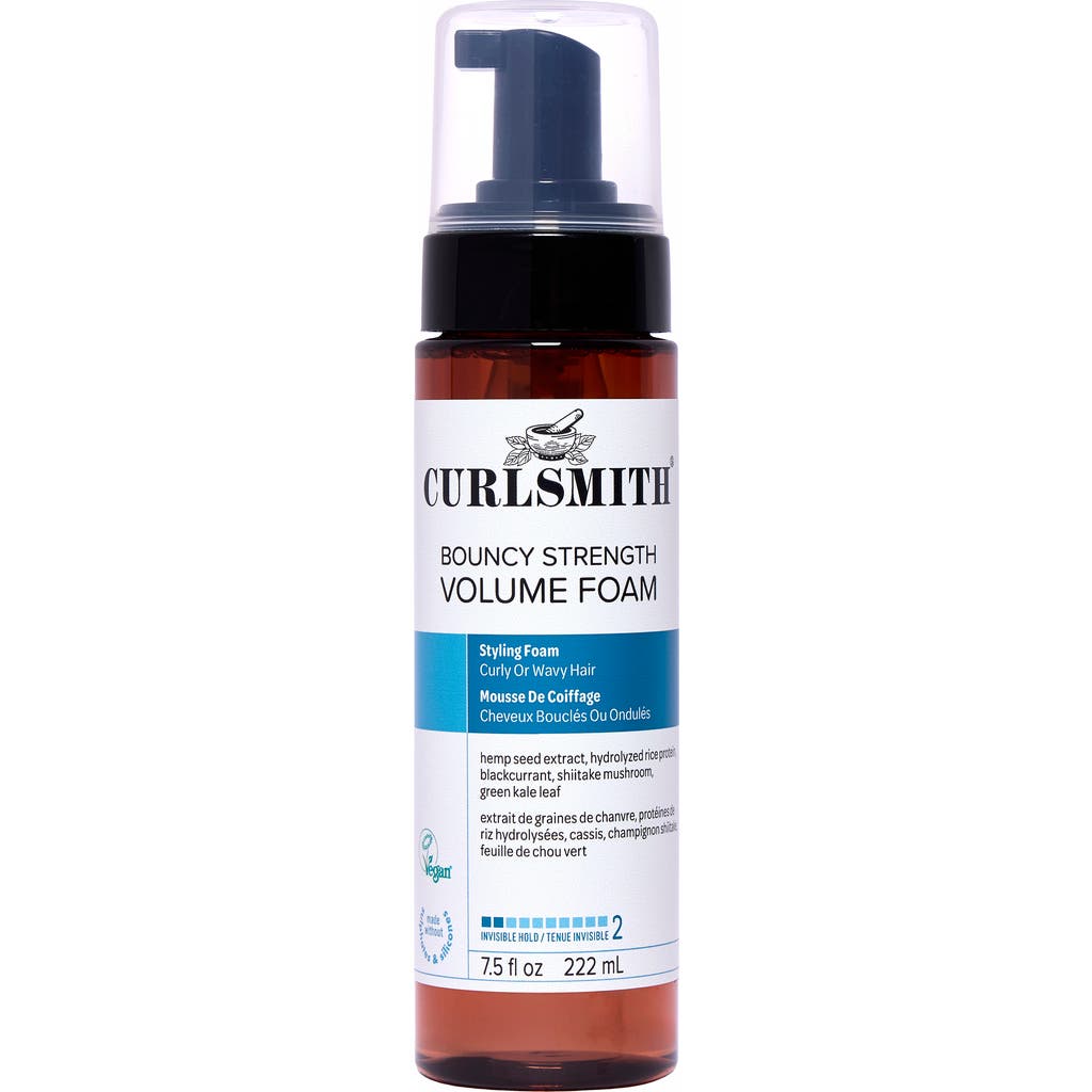 Curlsmith Bouncy Strength Volume Foam In Transparent