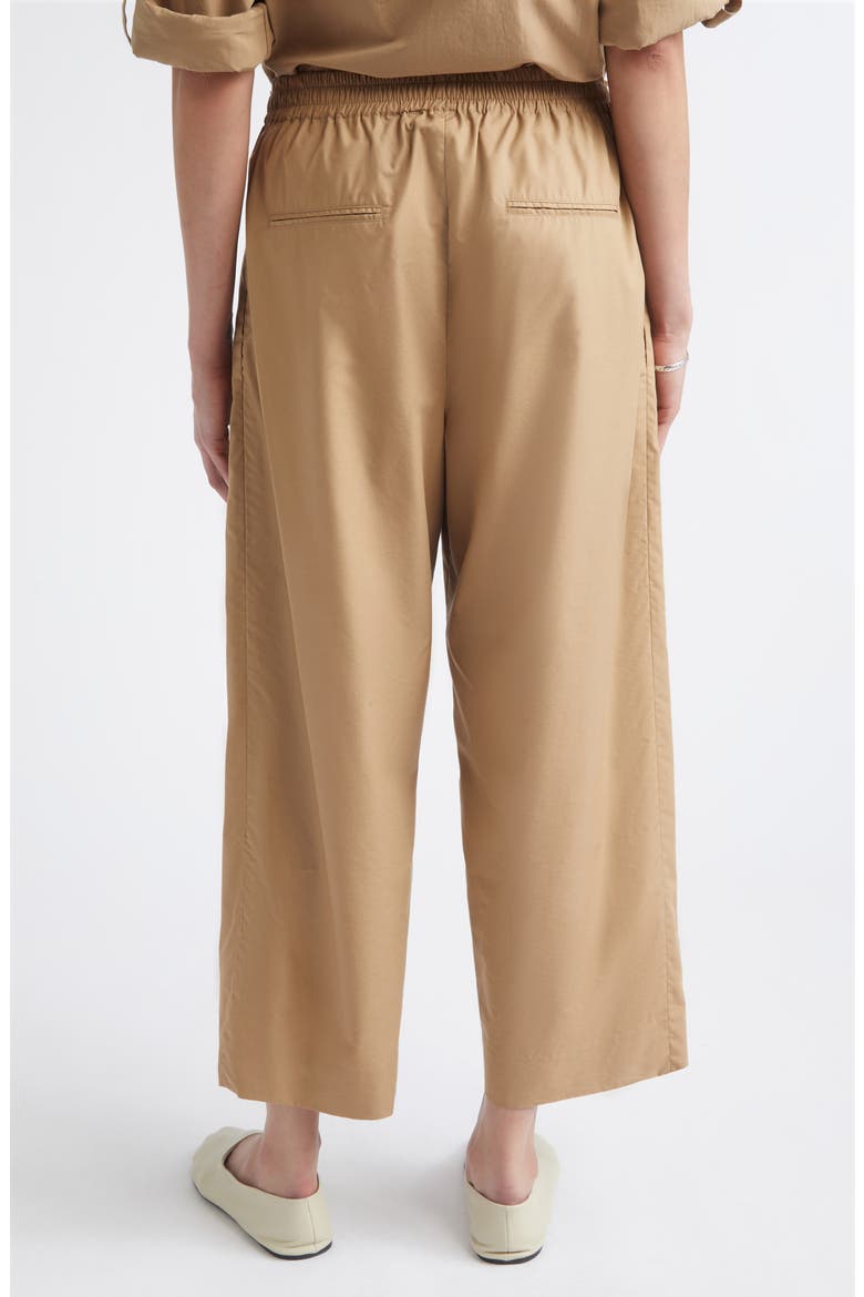 Organic Cotton Balloon Drawstring Pants, Alternate, color, WALNUT