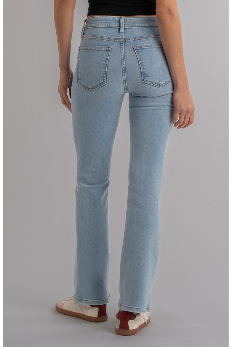 Kelsey Fab Ab High Waist Kick Flare Jeans, Alternate, color, CURE