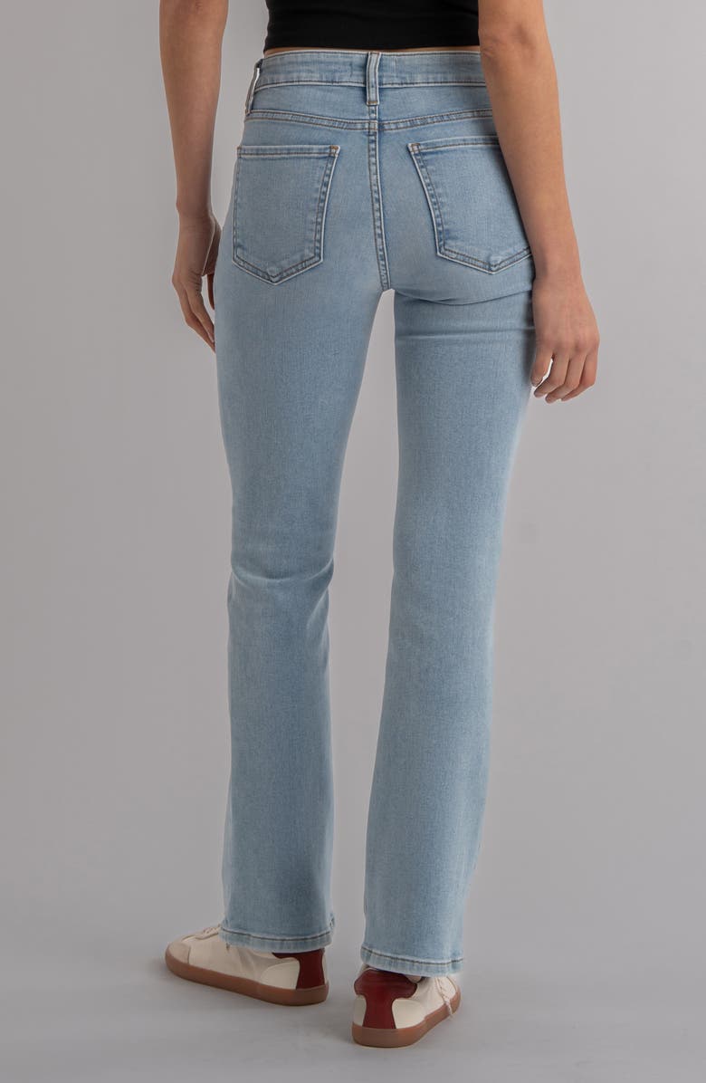 KUT from the Kloth Kelsey Fab Ab High Waist Kick Flare Jeans, Alternate, color, Cure