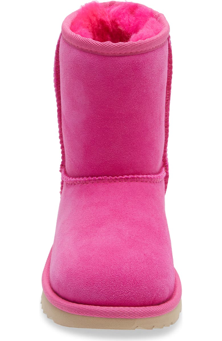 UGG<sup>®</sup> Kids' Classic Short II Water Resistant Genuine Shearling Boot, Alternate, color, Sachet Pink