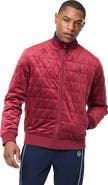 Sergio Tacchini Redi Quilted Velour Bomber Jacket