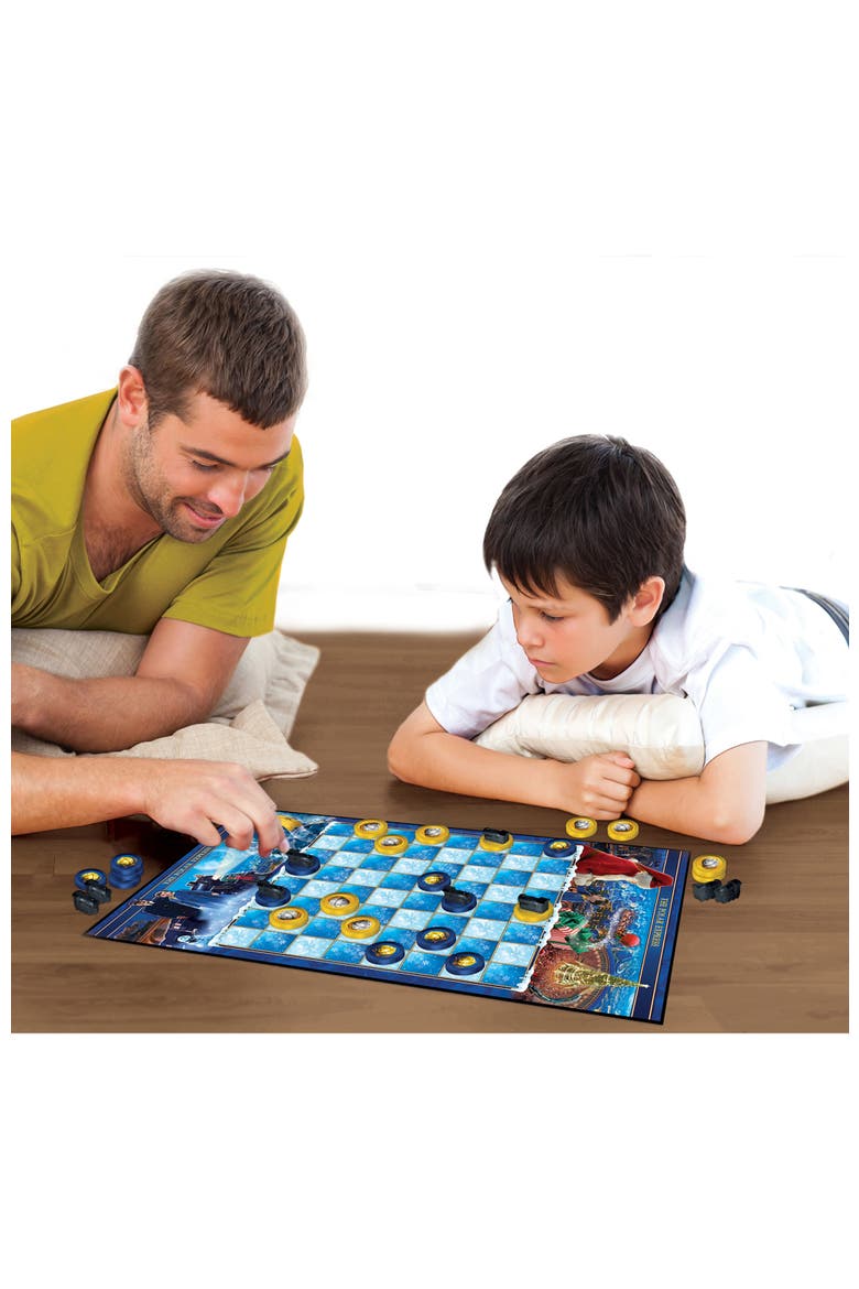 The Polar Express Checkers Board Game, Alternate, color, Multicolor