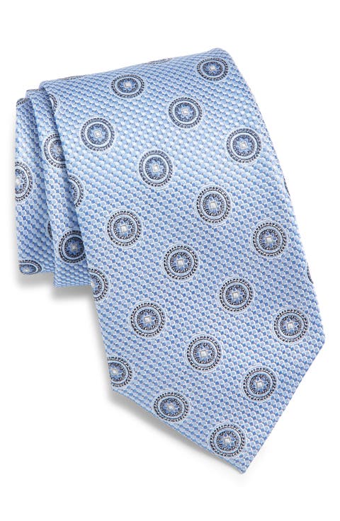 Medallion Silk Tie