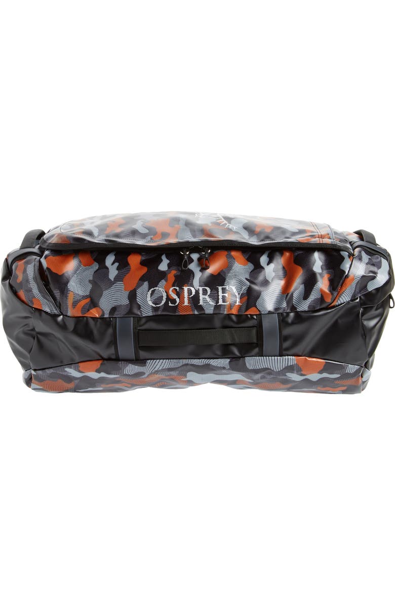 Osprey Transporter<sup>®</sup> 65-Liter Water Resistant Duffle Backpack, Main, color,