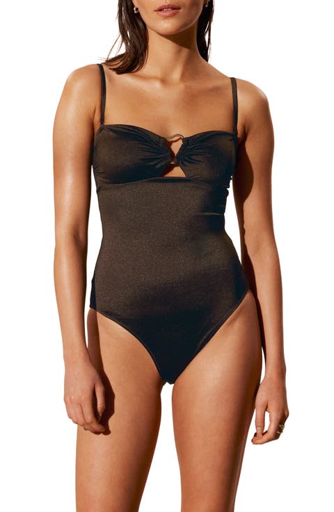 High Leg One-Piece Swimsuit