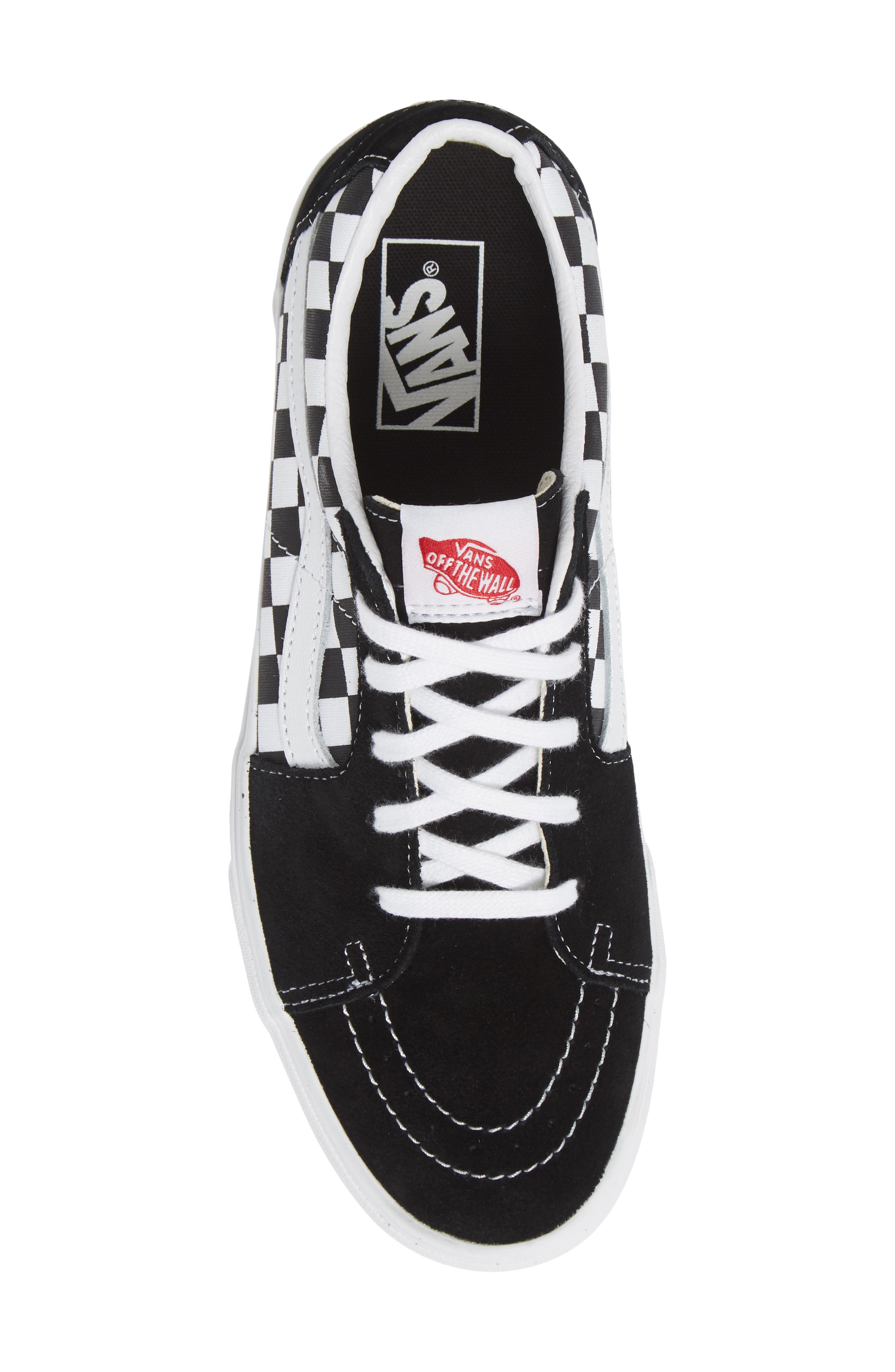 Vans SK8-Low Check Sneaker, Alternate, color, 