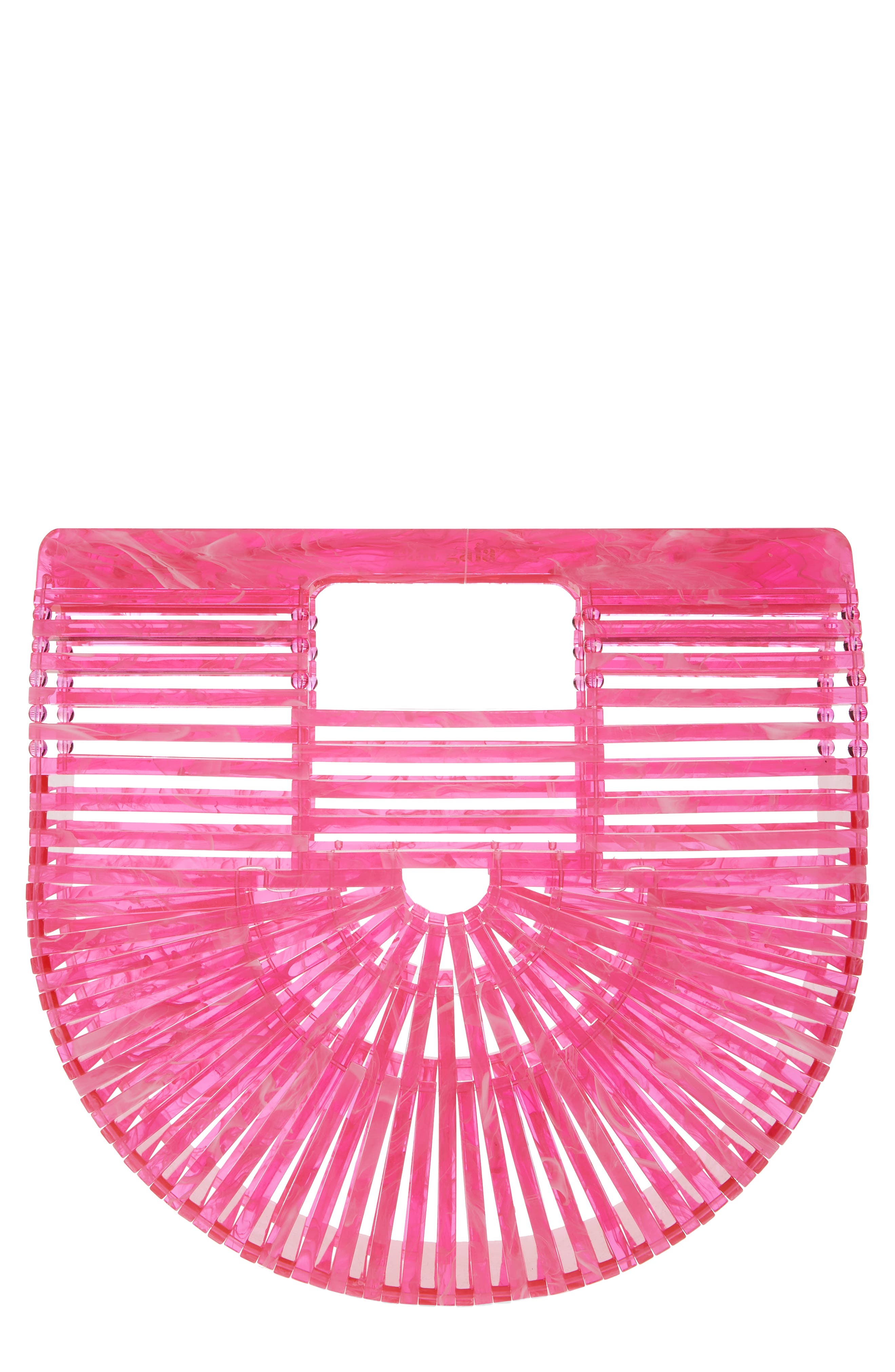 The Gaia's Ark Mini Top Handle Bag, Main, color, QAJAR ROSE