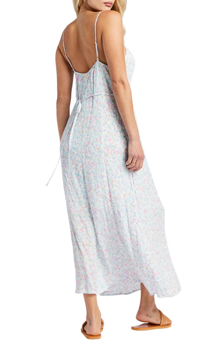 Billabong Slip Away Floral Maxi Sundress, Alternate, color,