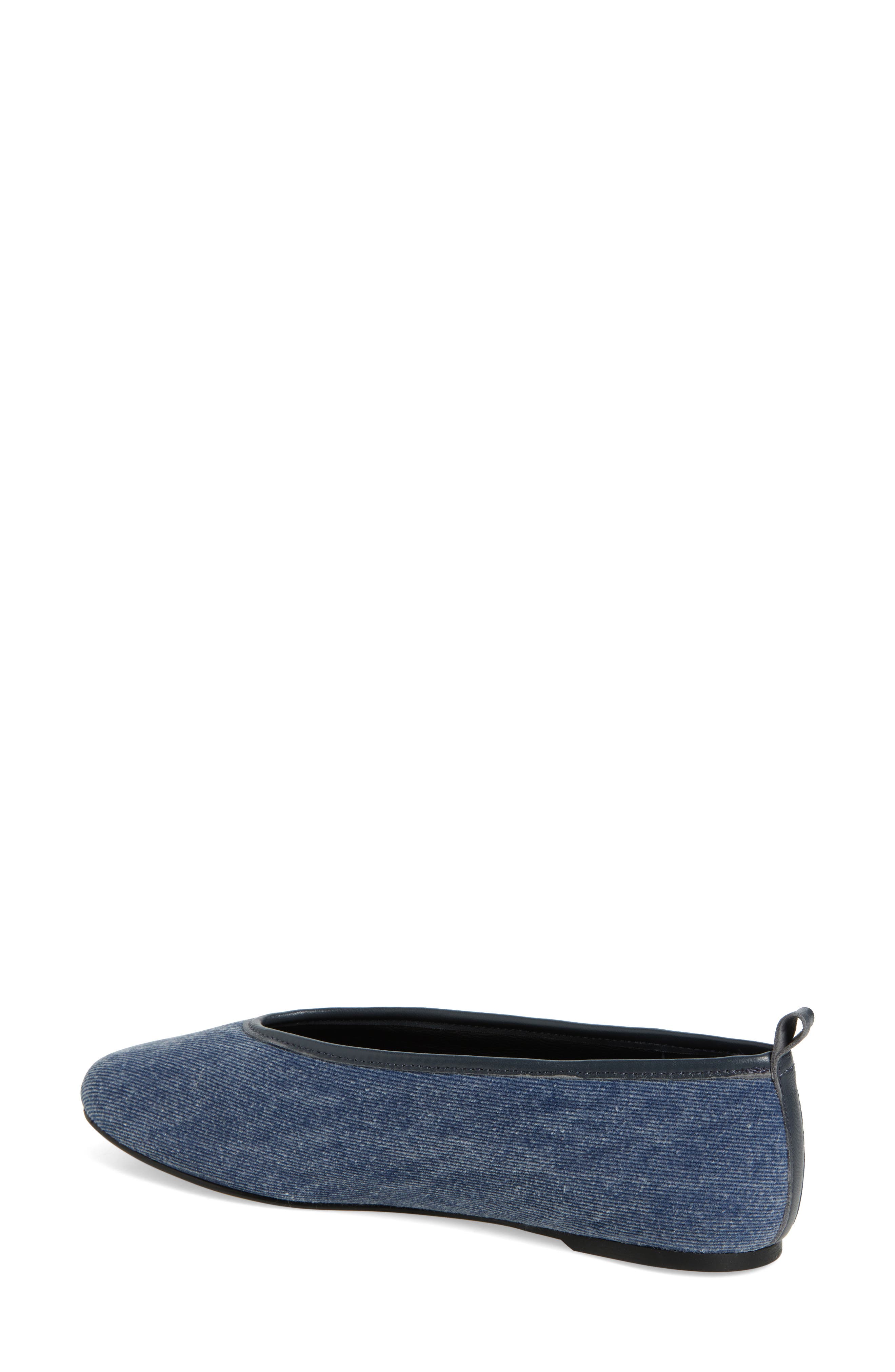 Paloma Wool Pili Denim Ballet Flat, Alternate, color, 