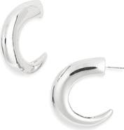 Leith Puffy Hoop Earrings