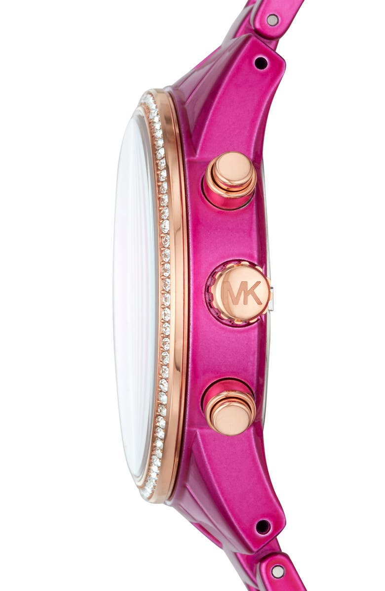 Michael Kors 'Ritz' Chronograph Bracelet Watch, 37mm, Alternate, color, 