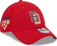New Era Men's New Era  Red San Diego Padres 2023 Fourth of July 39THIRTY Flex Fit Hat