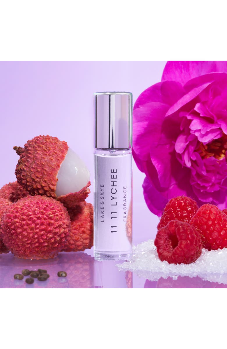 Lake & Skye 11 11 Lychee Fragrance Oil Rollerball, Alternate, color, 