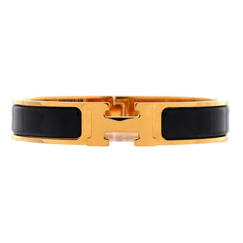 Clic H Bracelet Enamel Narrow