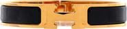Pre-Owned Hermes Clic H Bracelet Enamel Narrow