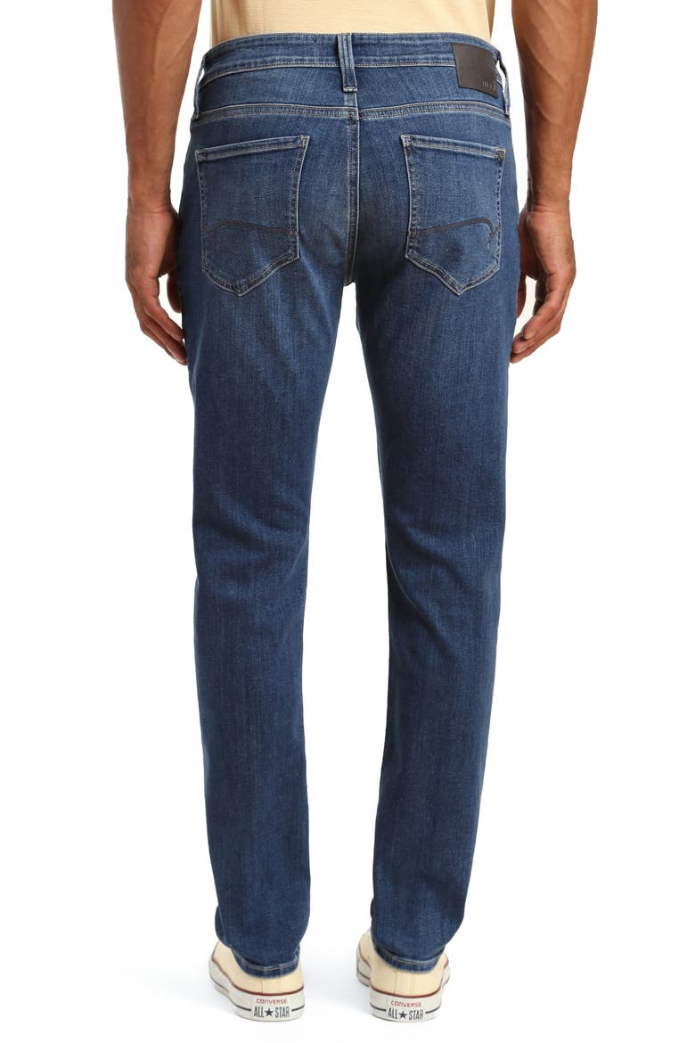 Jake Slim Fit Jeans, Alternate, color, INDIGO BRUSHED