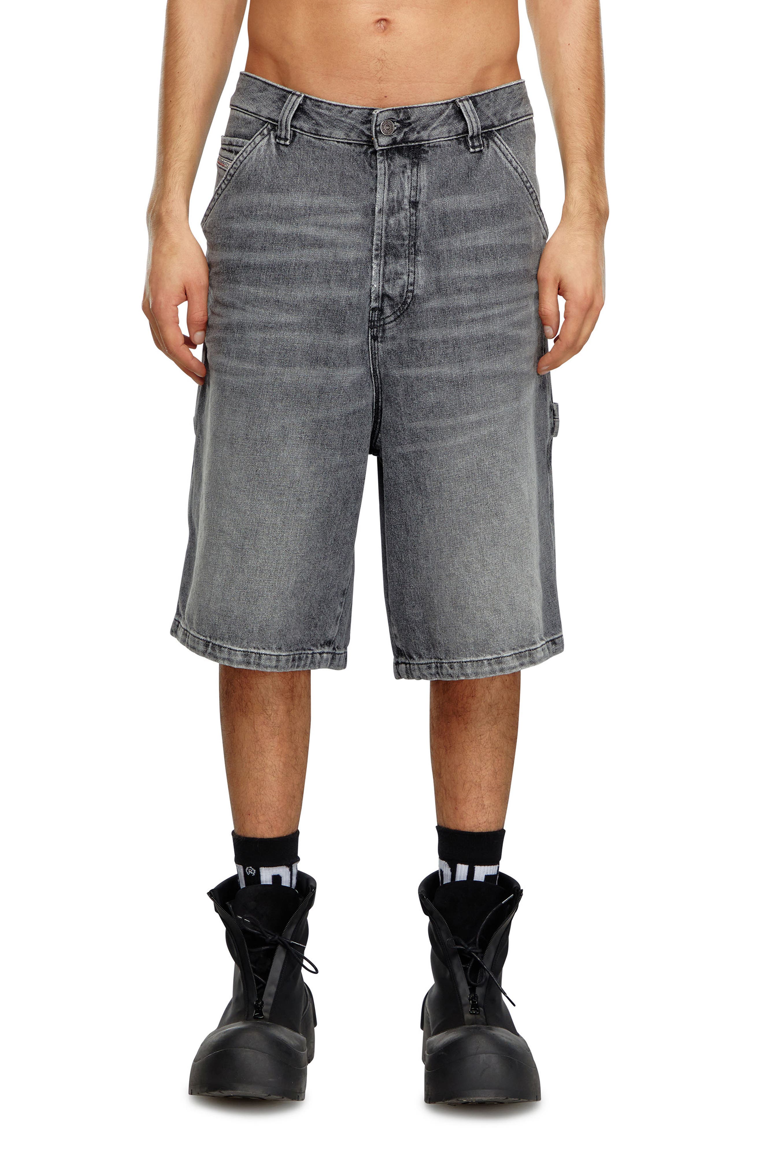 D-Livery Relaxed Fit Denim Shorts (Men) | Nordstrom