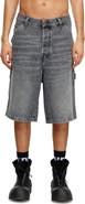 DIESEL® D-Livery Relaxed Fit Denim Shorts