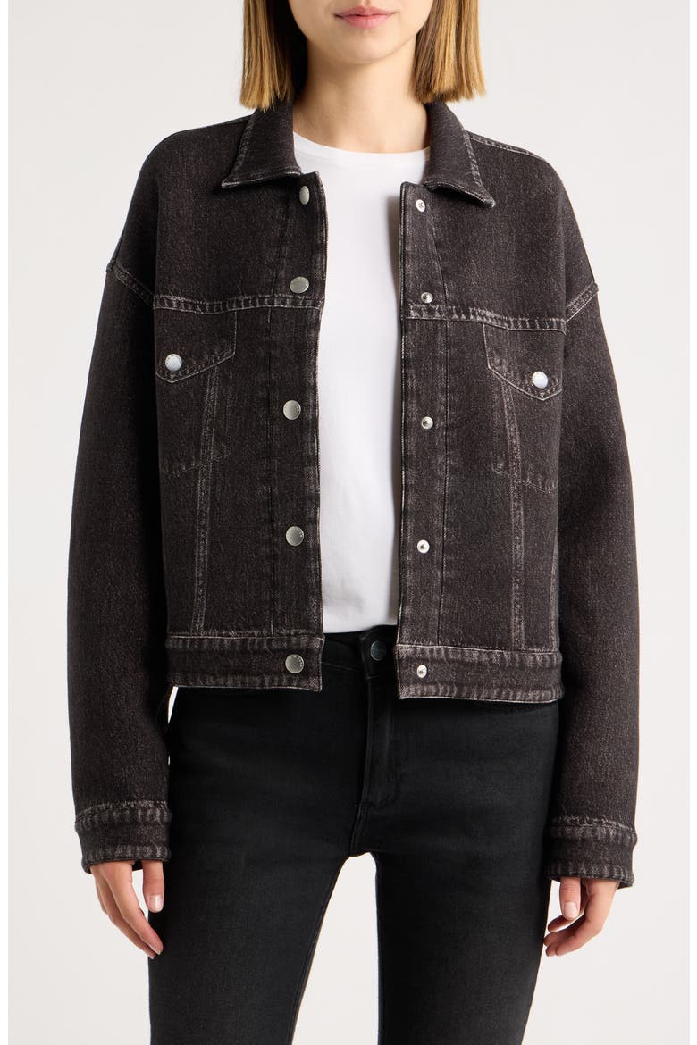 Miramar Mallow Trucker Jacket, Main, color, BELMONT