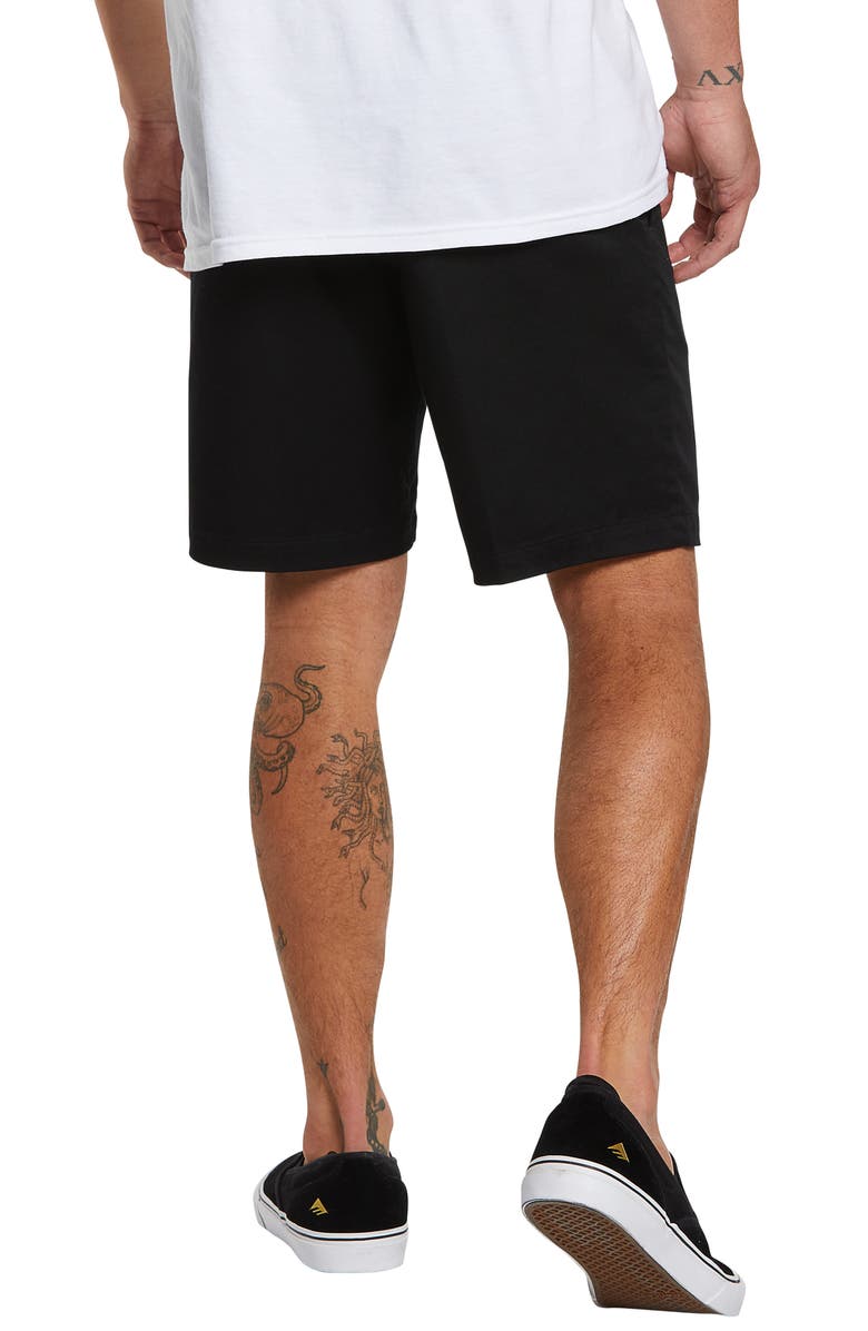 Volcom Frickin' Elastic Waist Shorts, Alternate, color,