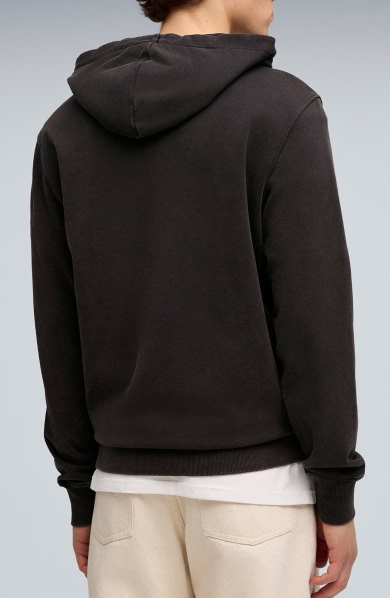 PUMA Scuderia Ferrari Sportswear Logo Zip Hoodie, Alternate, color, Puma Black