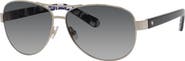 Kate Spade New York kate spade new york 'dalia2' 58mm aviator sunglasses