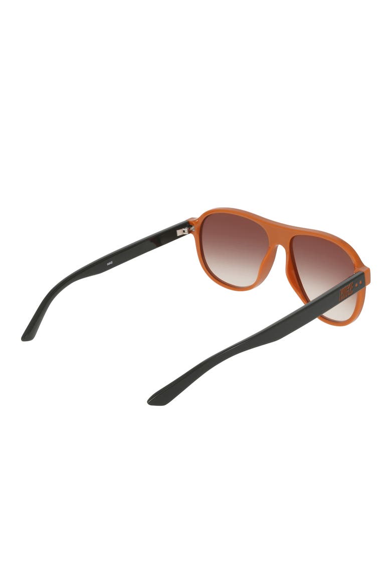 Vintage Icon 59mm Aviator Sunglasses, Alternate, color, SEQUOIA / BROWN GRADIENT