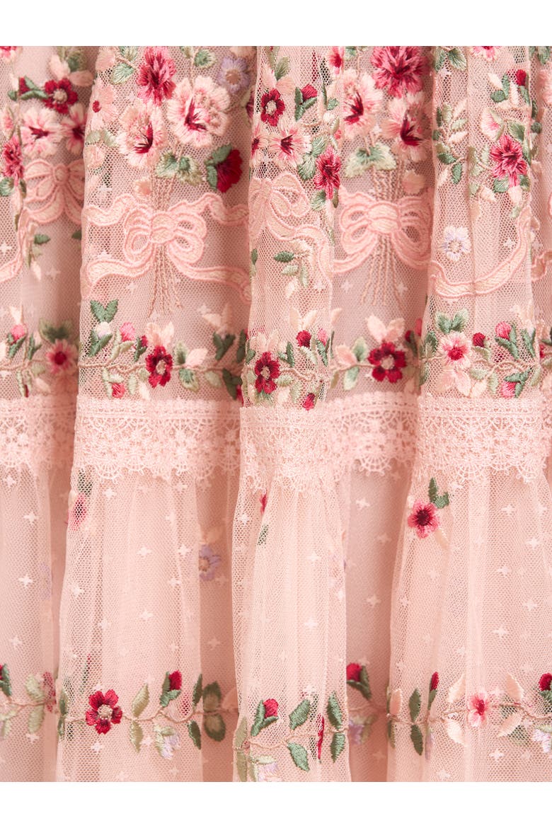 Ribbon Bouquet Gown, Alternate, color, Petal Pink