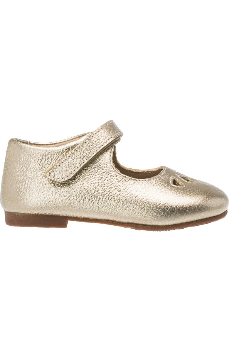 Elephantito Rosie Mary Jane Flat, Alternate, color, Gold