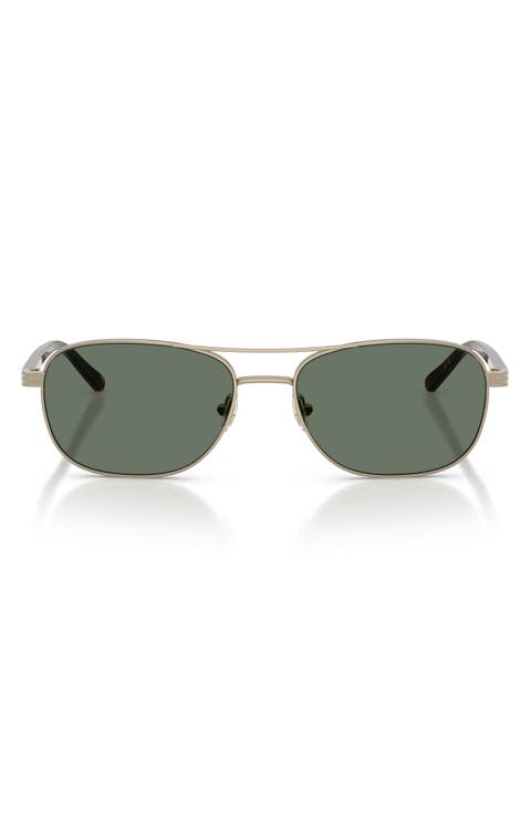 56mm Pilot Sunglasses
