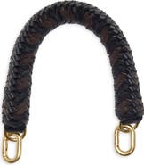 Clare V. Braided Leather Top Handle