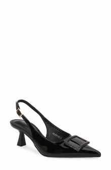 BERNESS Celestine Pointed Toe Slingback Pump