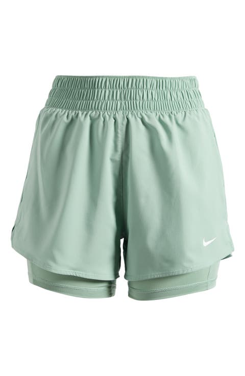 One Dri-FIT High-Waisted 3-Inch 2-in-1 Shorts (Regular & Tall)